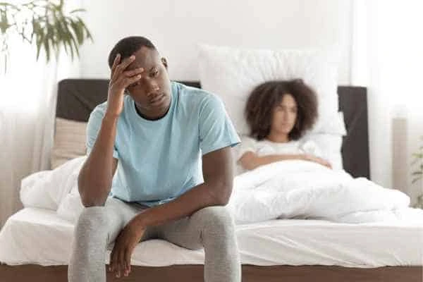 Man upset about ED symptoms Hertfordshire