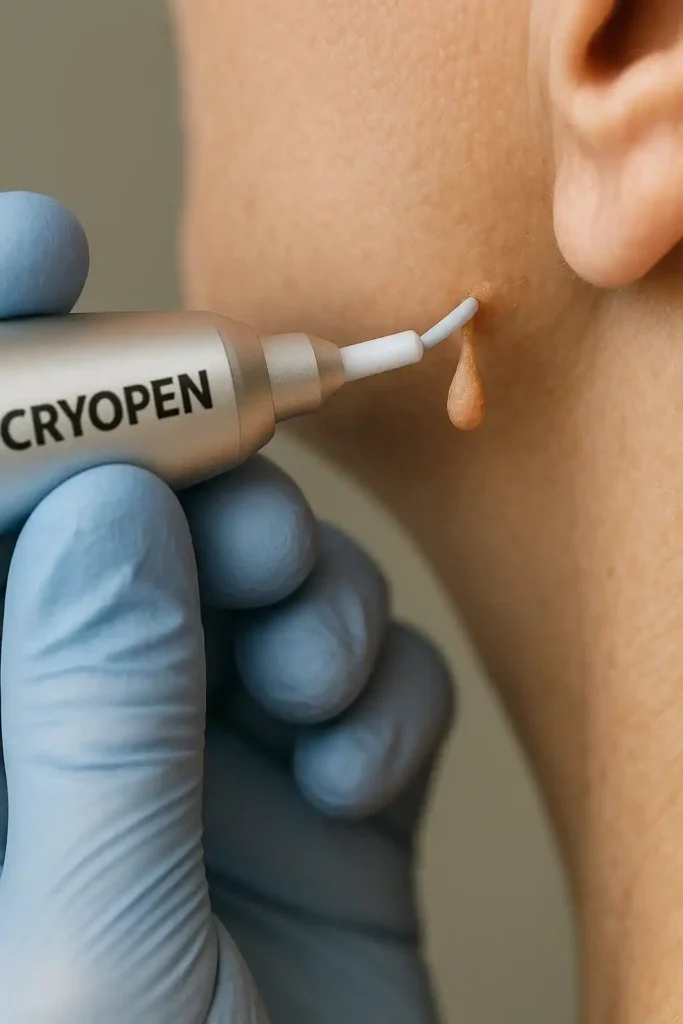 Cryopen for skin tags removal Hertfordshire speak to our team today!