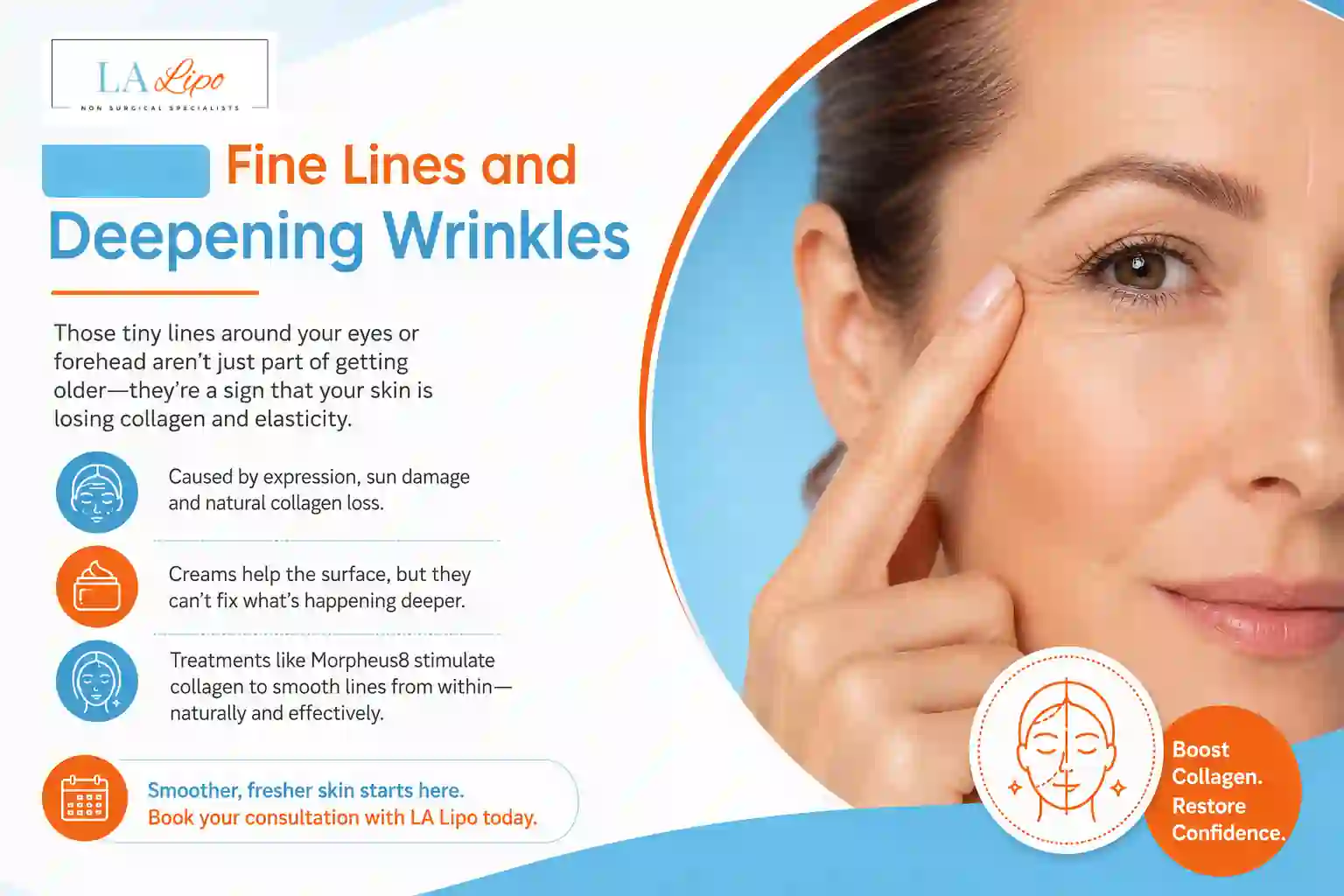 Sign #2: Fine Lines and Deepening Wrinkles Hertfordshire