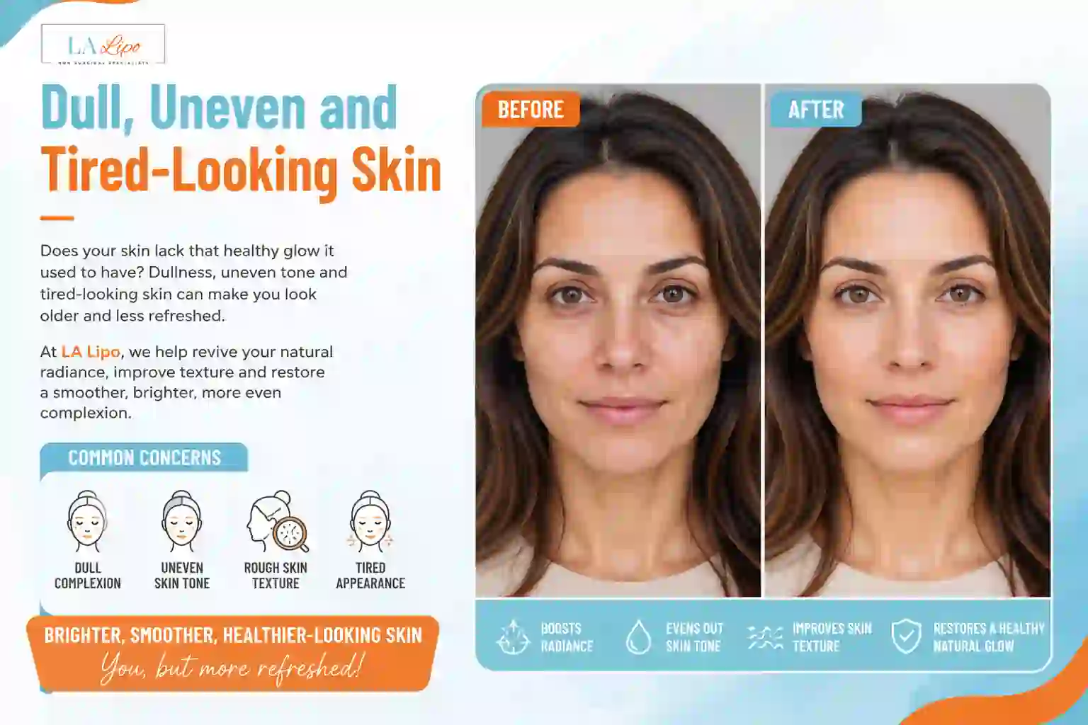 Sign #5: Dull, Uneven and Tired-Looking Skin Hertfordshire